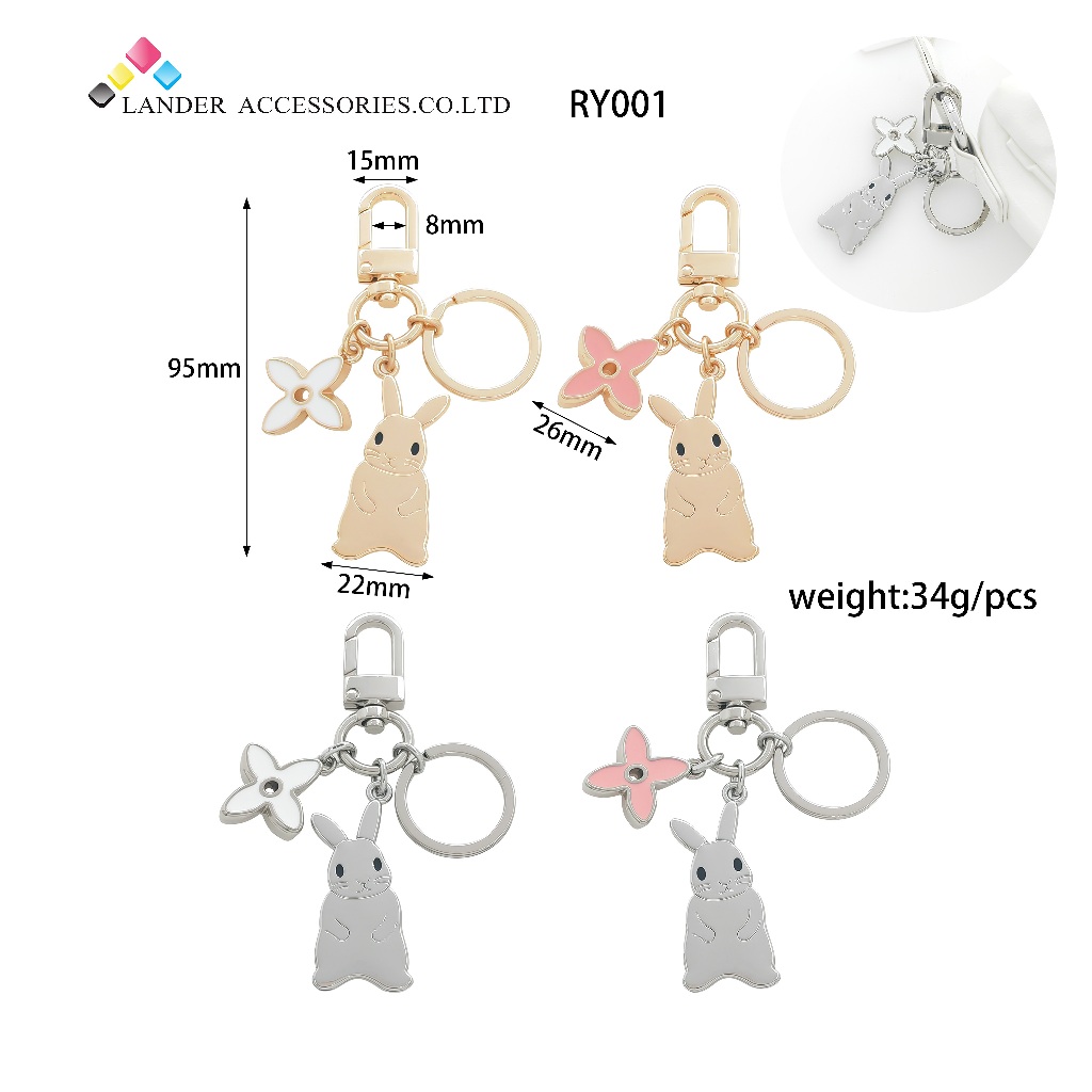 GANTUNGAN Keychain Exclusive Bag Charm Korea Aesthetic Coquette Bag Accessories / Key Chain / RY-001