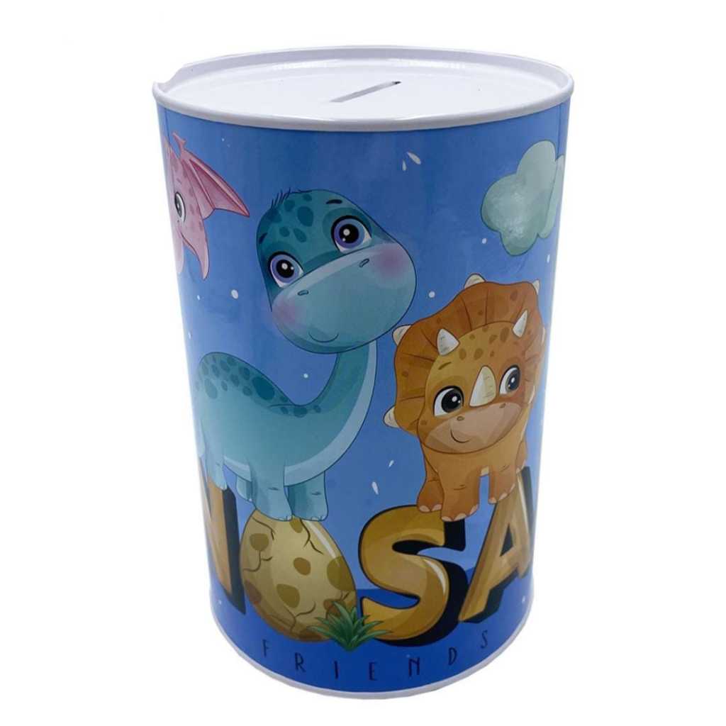 SMALL TIN PIGGY BANK/CHARACTER PIGGY BANK