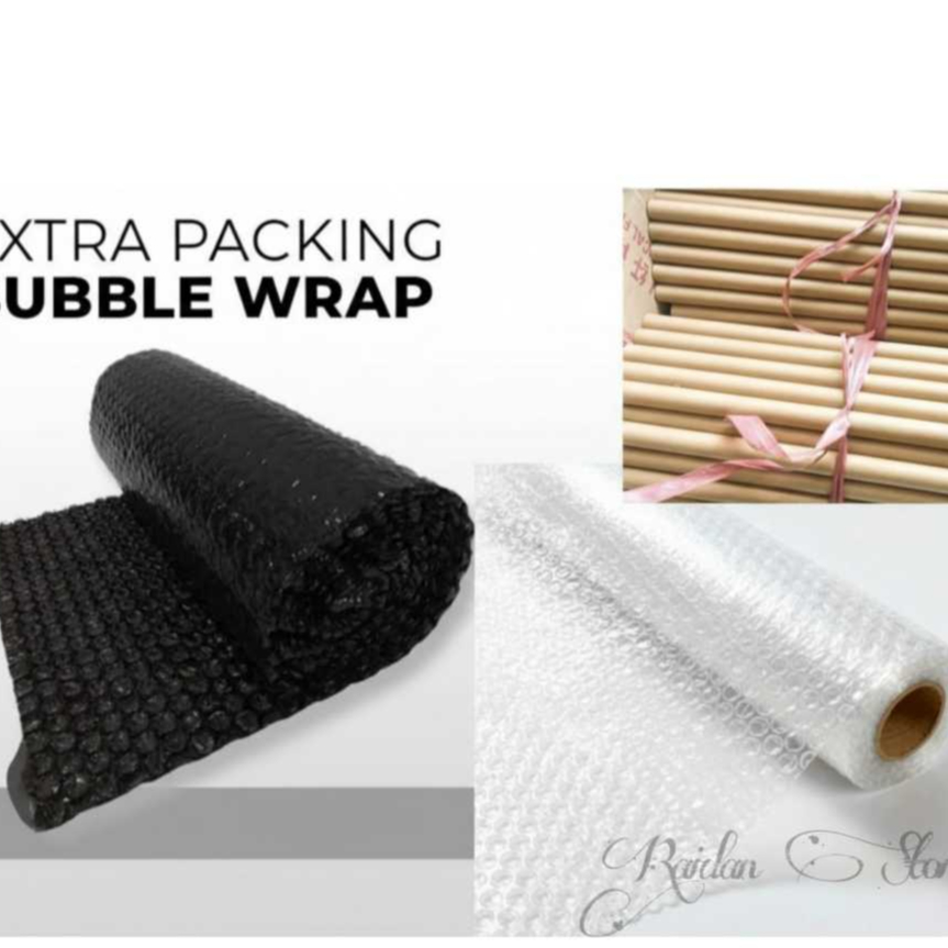 EXTRA PACKING BUBBLE WRAP ห่อม้วนเพิ่มเติม | Bubble Wrap Packing Safer
