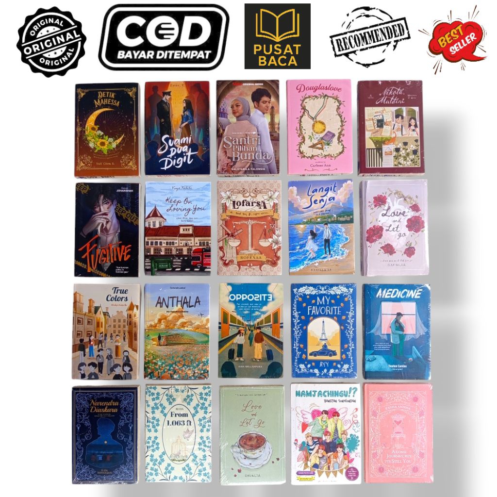 NOVEL - WATTPAD REGULAR BY RAIN BOOKS PART 1