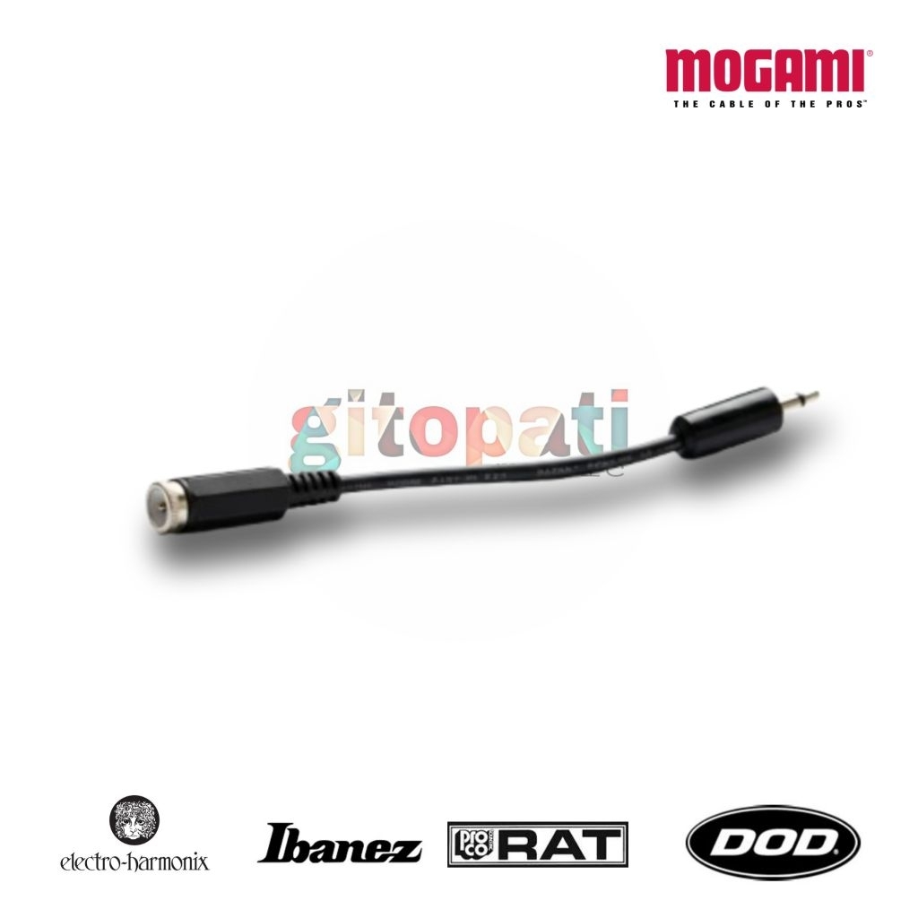 อะแดปเตอร์แจ็คสําหรับ TS 808 ProCo RAT EHX DOD mogami 2314 TS 3.5 มม.ถึงหญิง 2.1 ผล