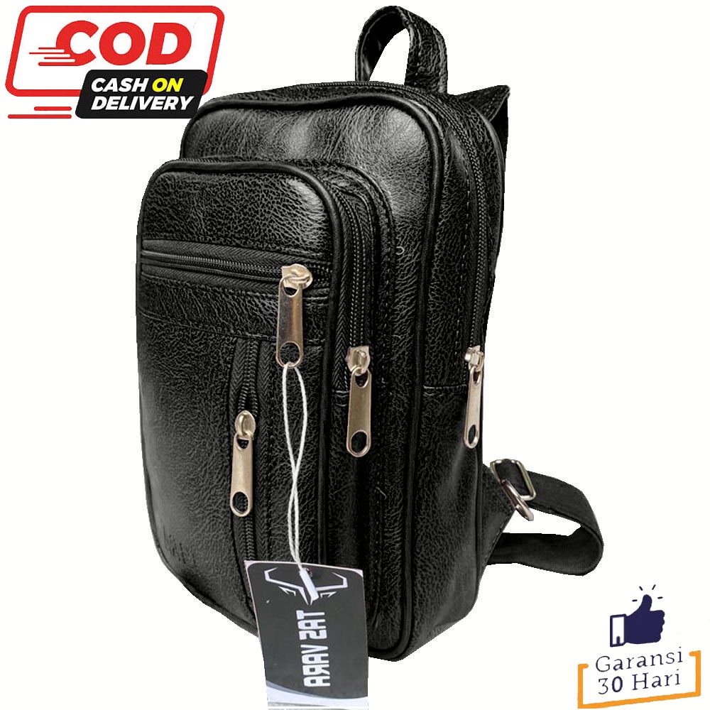 VARA FASHION WATERPROOF Mens SLING BAG WITH ONE STRAP, LATEST WORK BAG, กันน้ํา PU MATERIAL