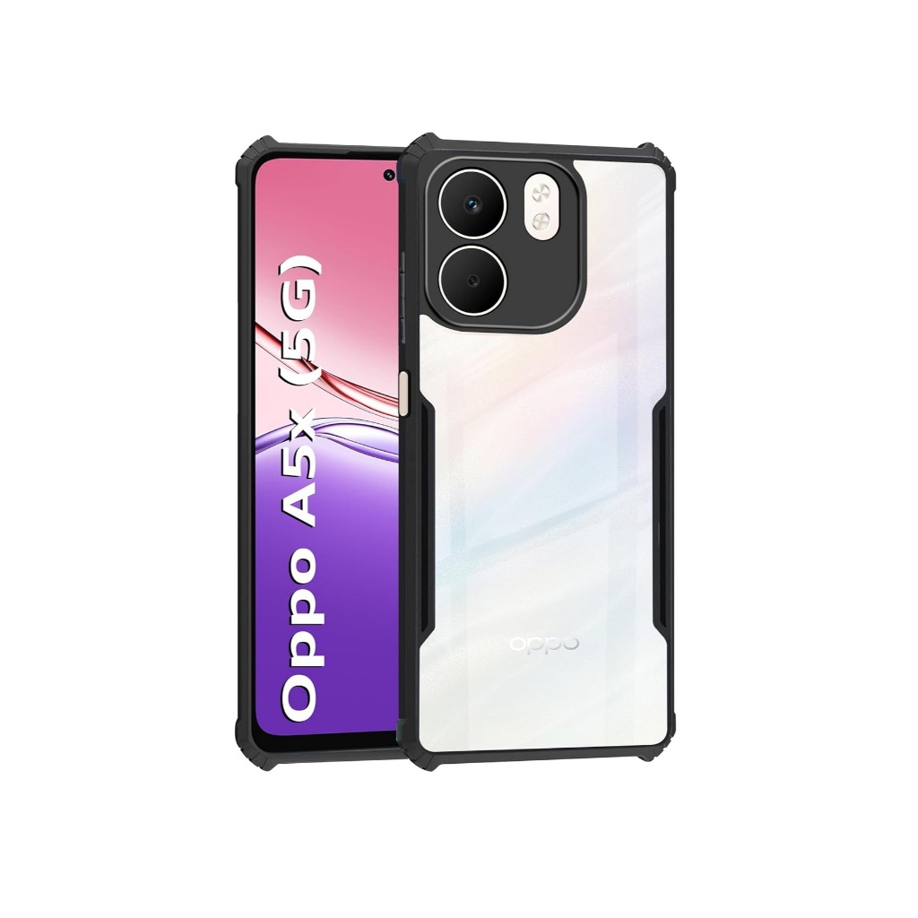 OPPO A5X เคสกันกระแทก Fusion Armor เคสใส