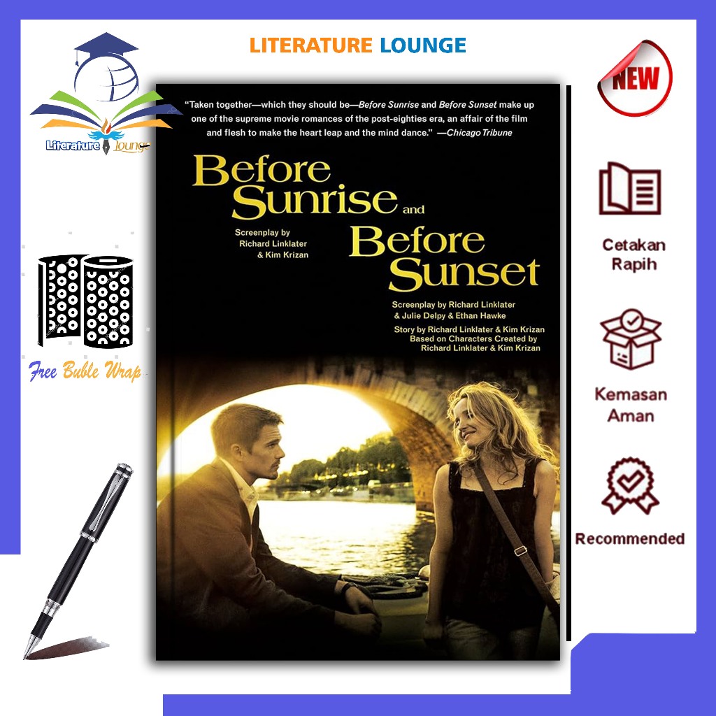 Before Sunrise & Before Sunset: Two Screenplays (วินเทจ) โดย Richard Linklater - (อังกฤษ)