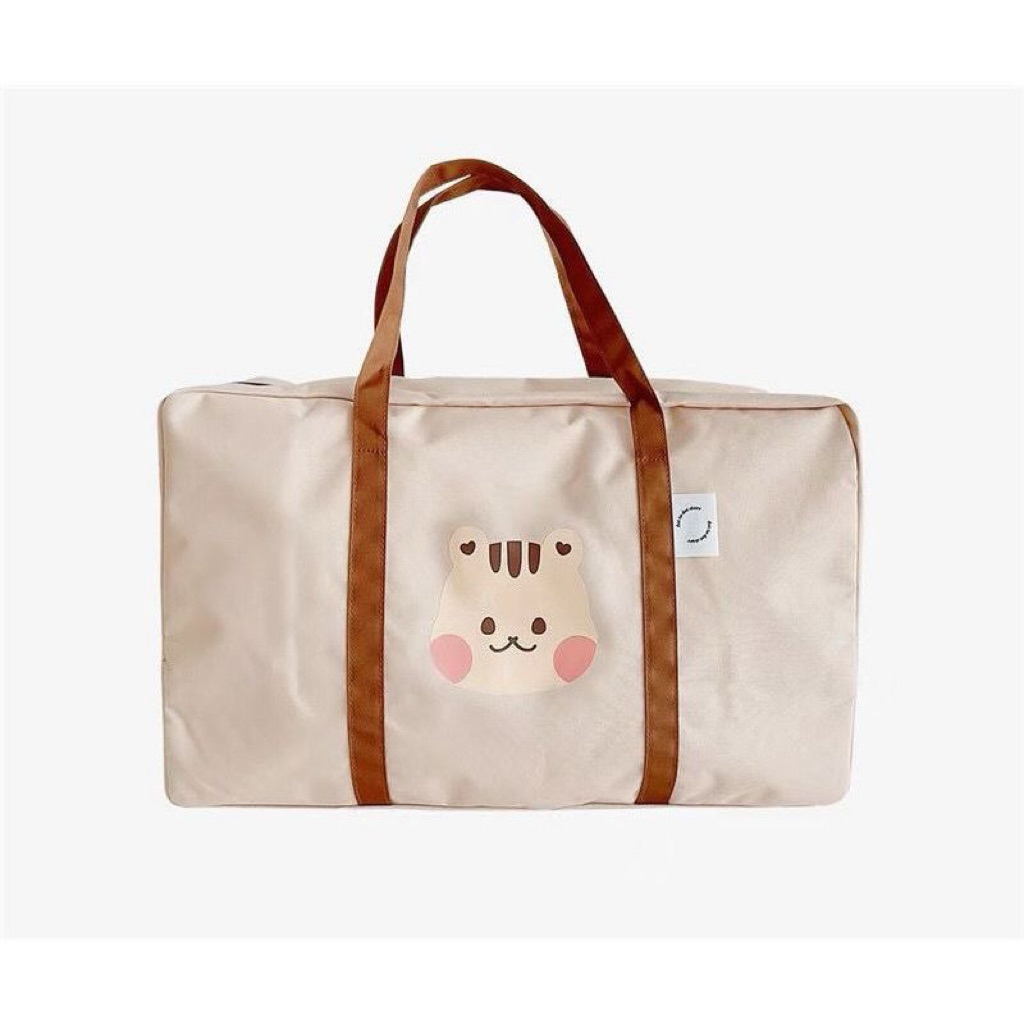 MIJOO MATERNITY BAG TRAVELLING BAG กระเป๋าสะพายกระเป๋าผู้หญิง KOREAN MOTIF TRAVEL BAG DUFFEL