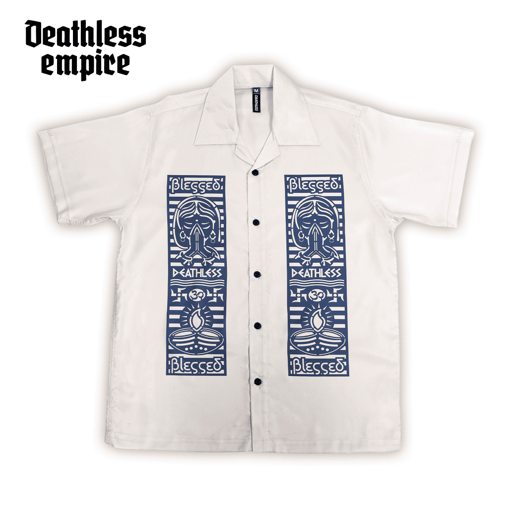 KEMEJA DEATHLESS TWILL SHIRT | BLESSED BLESSED | ซีรีส์ลาย