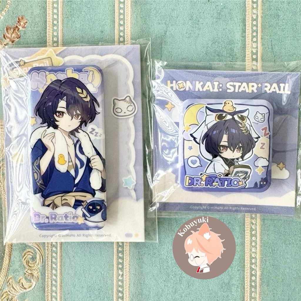 ดร.อย่างเป็นทางการ Ratio ชุดหอพักเด็กชาย badge pin สินค้า hsr star rail dollie