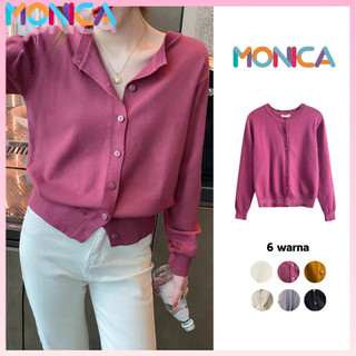 Monica Soft Knit Import - Outer Wanita Knit - Kardigan Wanita Rajut Import Halus TM