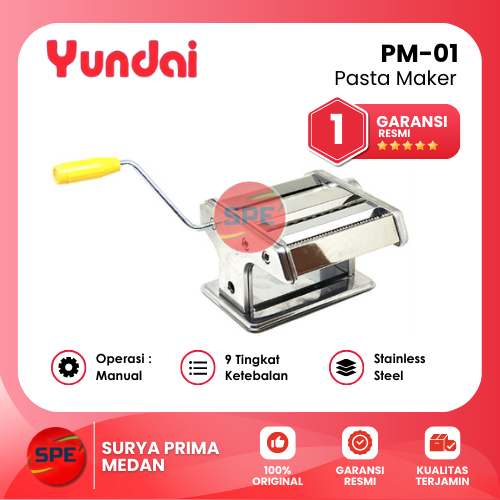 YUNDAI PASTA MAKER / NOODLE GILIRAN PM-01 (การรับประกัน MEDAN อย่างเป็นทางการ)
