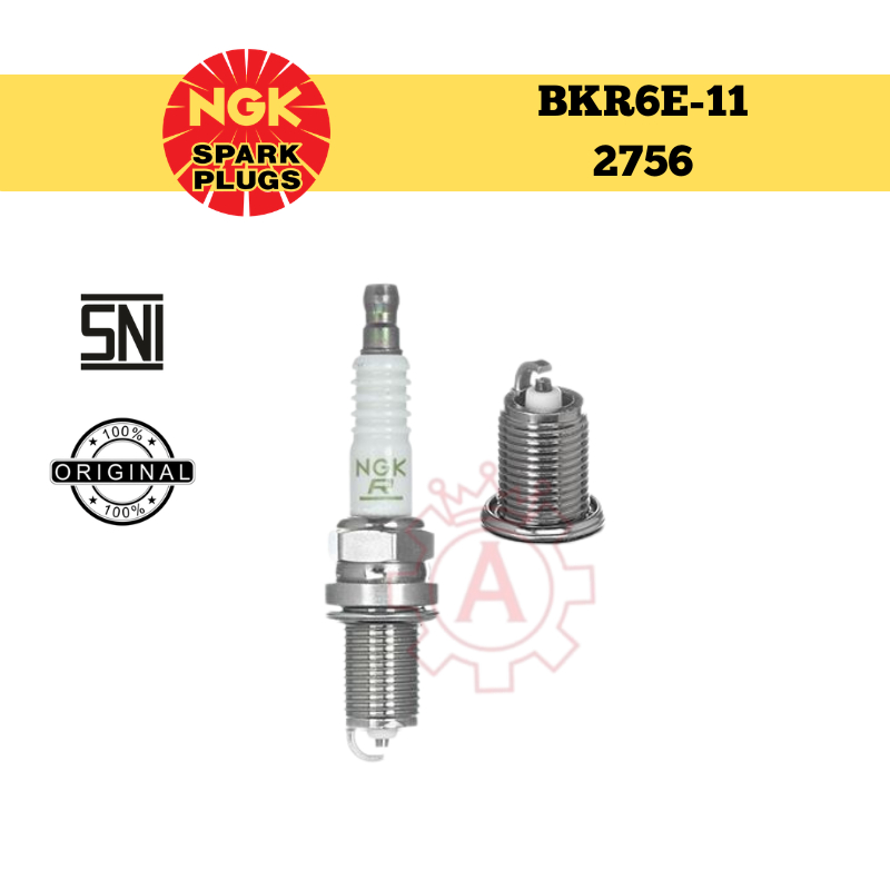 SPARK PLUG BKR6E-11 JAZZ/BRIO/YARIS/VIOS/APV/BALENO ORIGINAL NGK