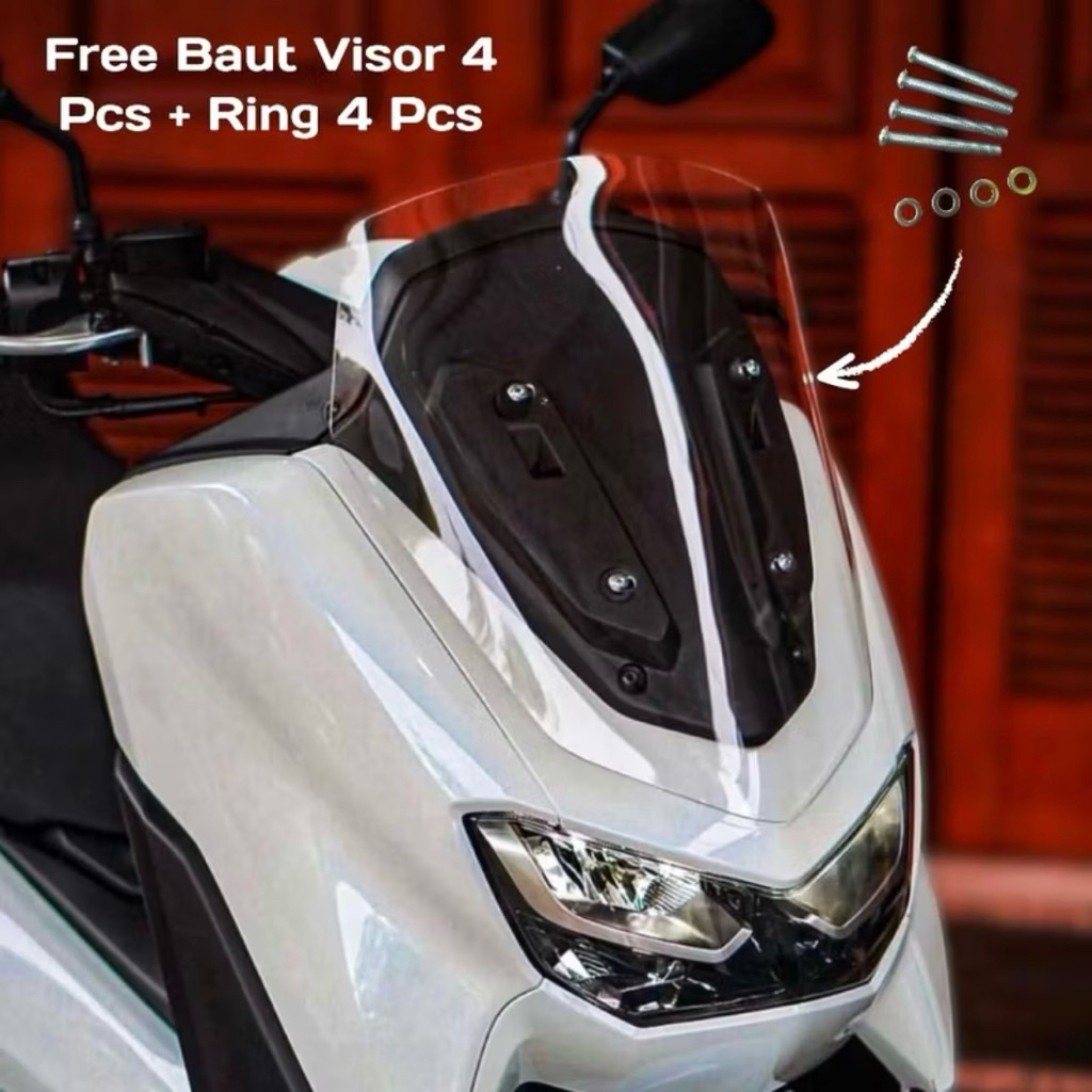 Yamaha Nmax New Visor 3 Milli ความหนา Nmax New Visor 2020 2021 2022 รุ่นมาตรฐาน
