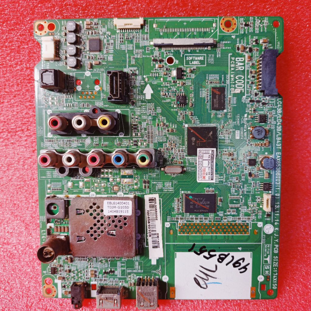 LG 49LB551 - LG 49LB551 เมนบอร์ดทีวี - LG 49LB551 TV MOTHERBOARD - MB LG 49LB551 - LG 49LB551 PSU - 