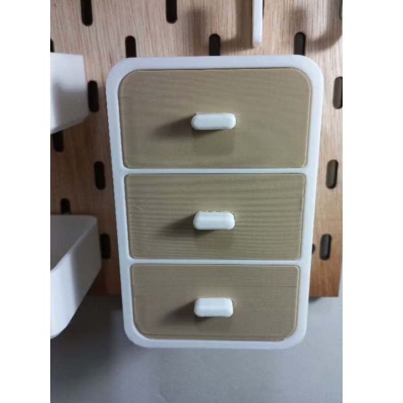 Pegboard Mini Drawer Accessories Retro Vintage Nightstand รุ่น