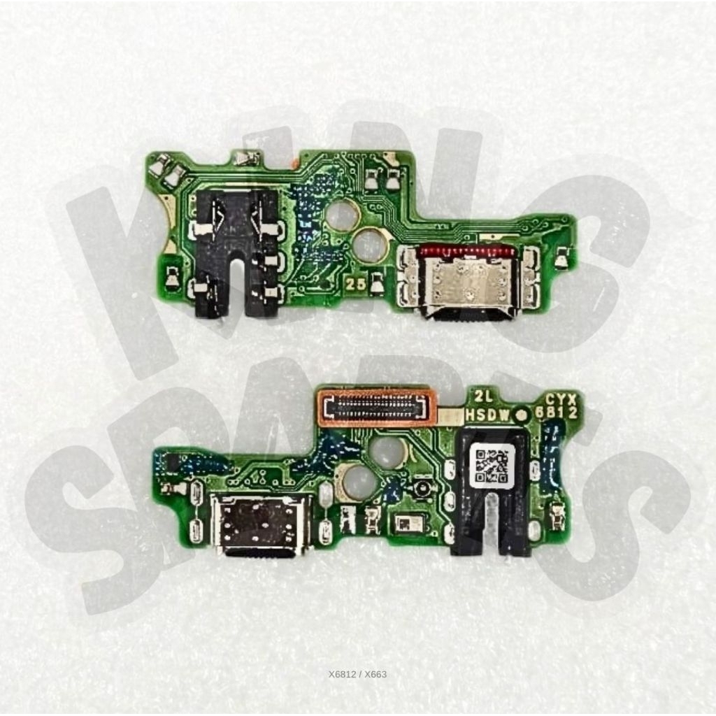 FLEXIBLE FLEXIBLE INFINIX ร้อน 11S X6812 / TECNO SPARK 8 PRO CONNECTOR TC CAS CHARGER HF MIC