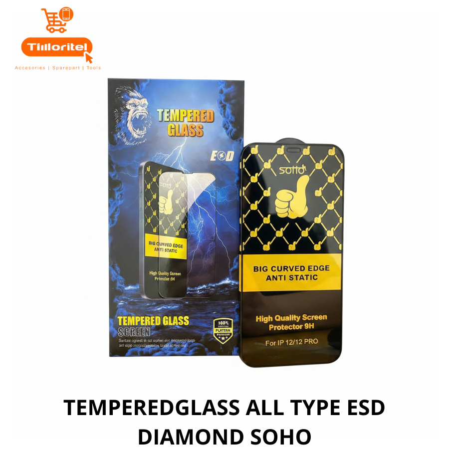 SOHO TEMPERED GLASS ALL TYPES (สําหรับ TYPES CAN BE ASKD)