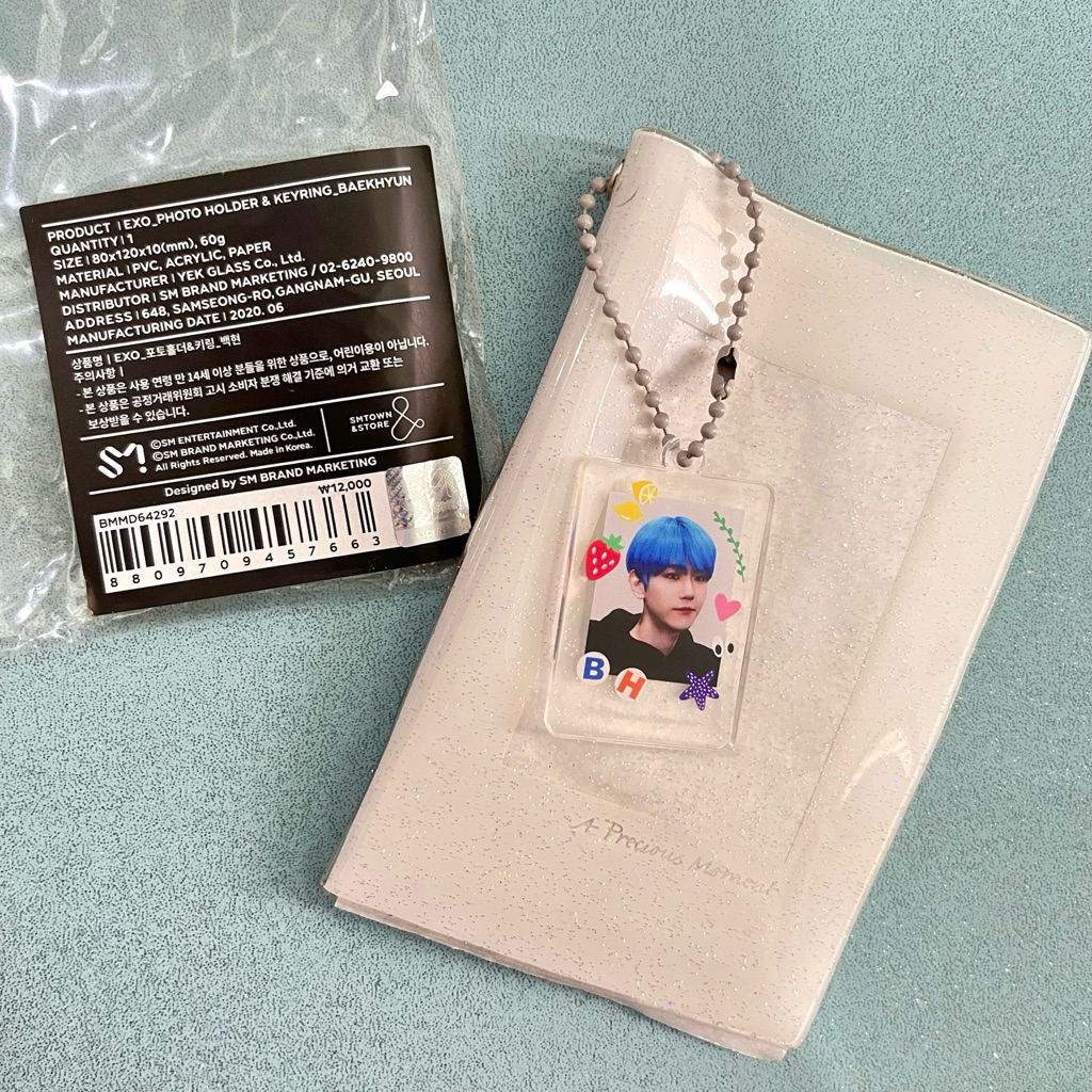 EXO Baekhyun Photo Holder & Keyring