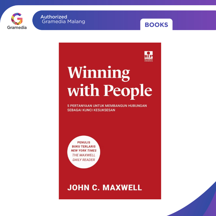 Gramedia Malang - Winning With People: 5 คําถามต่ออาคารเป็นกุญแจความสําเร็จ