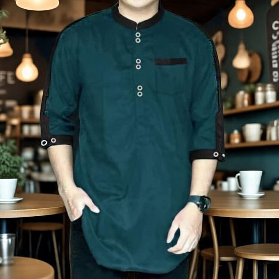 KOKO KURTA ZAKA 3/4 SLEEVE คุณภาพดีที่สุด