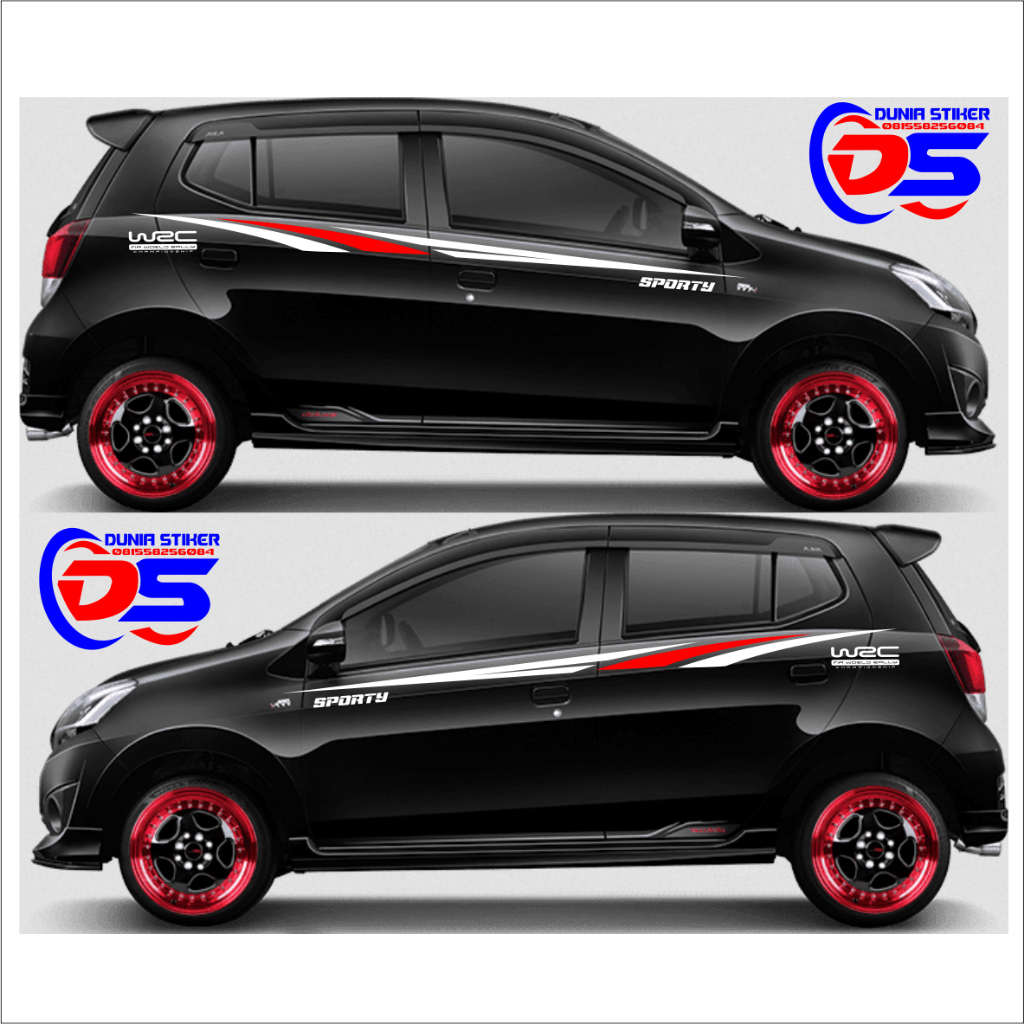 สติ๊กเกอร์ติดรถ สติ๊กเกอร์ตัด สติ๊กเกอร์ยาล่า สติ๊กเกอร์ brio xpander avanza mobilio สติ๊กเกอร์