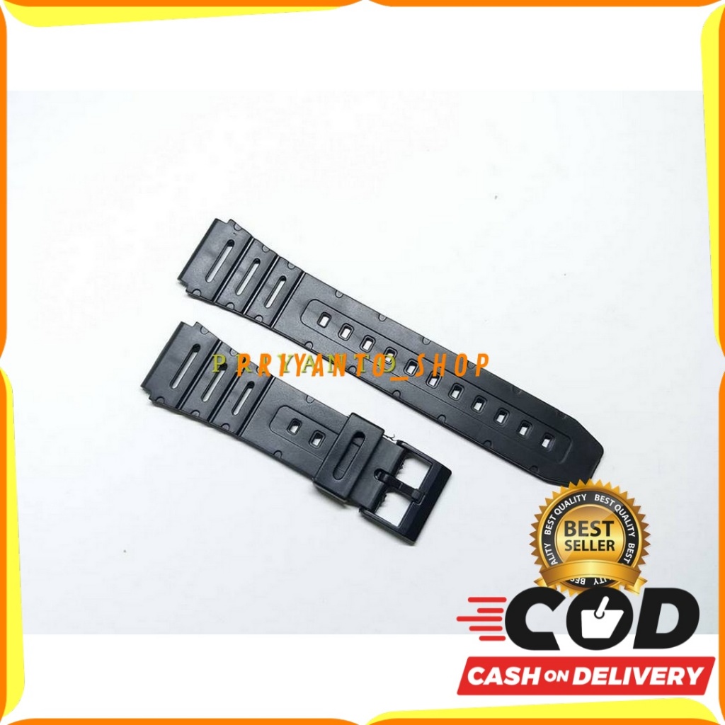 สายนาฬิกา Casio Ca 53 Ca-53w CA53w Ca 53 ฟรีหัวเข็มขัดปากกาสีดําเต็ม