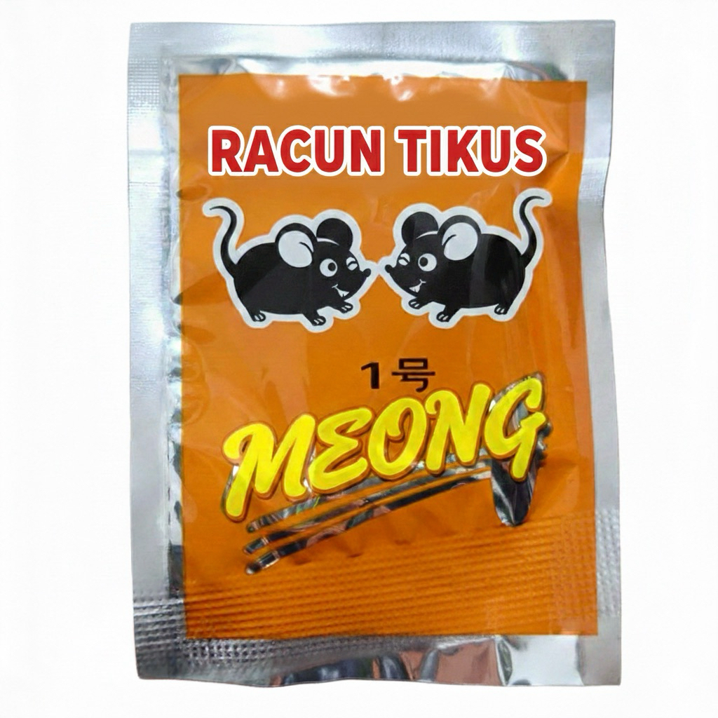 Maowang Yellow Hologram Rat Poison 10g - ฆ่าหนูแห้งบนจุด ความตายเร็ว ปราศจากส่วนผสมเพิ่มเติม