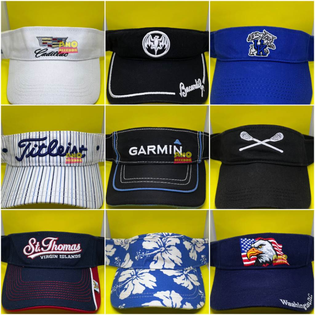 LUXURY PRELOVED AODIZEDDR PADEL RUNNING GOLF SPORTS HAT WITH HOLE (VISOR CAP)