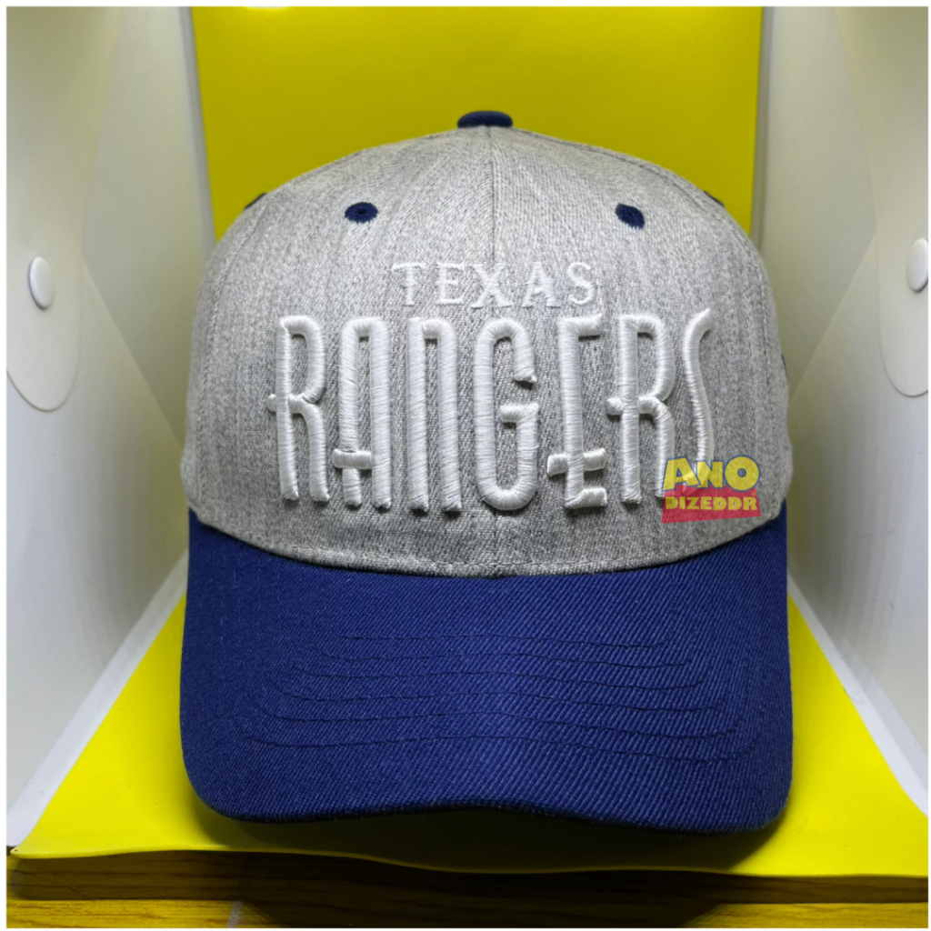 PRELOVED TEXAS RANGERS GREY XS-S ADJUSTABLE GREAT CONDITION BASEBALL CAP
