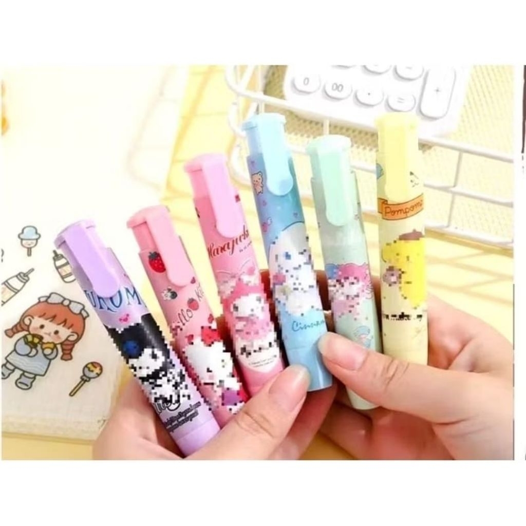 [PCS] FANCY MECHANICAL PENCIL ERASER / ERASER / PRINTED PENCIL ERASER
