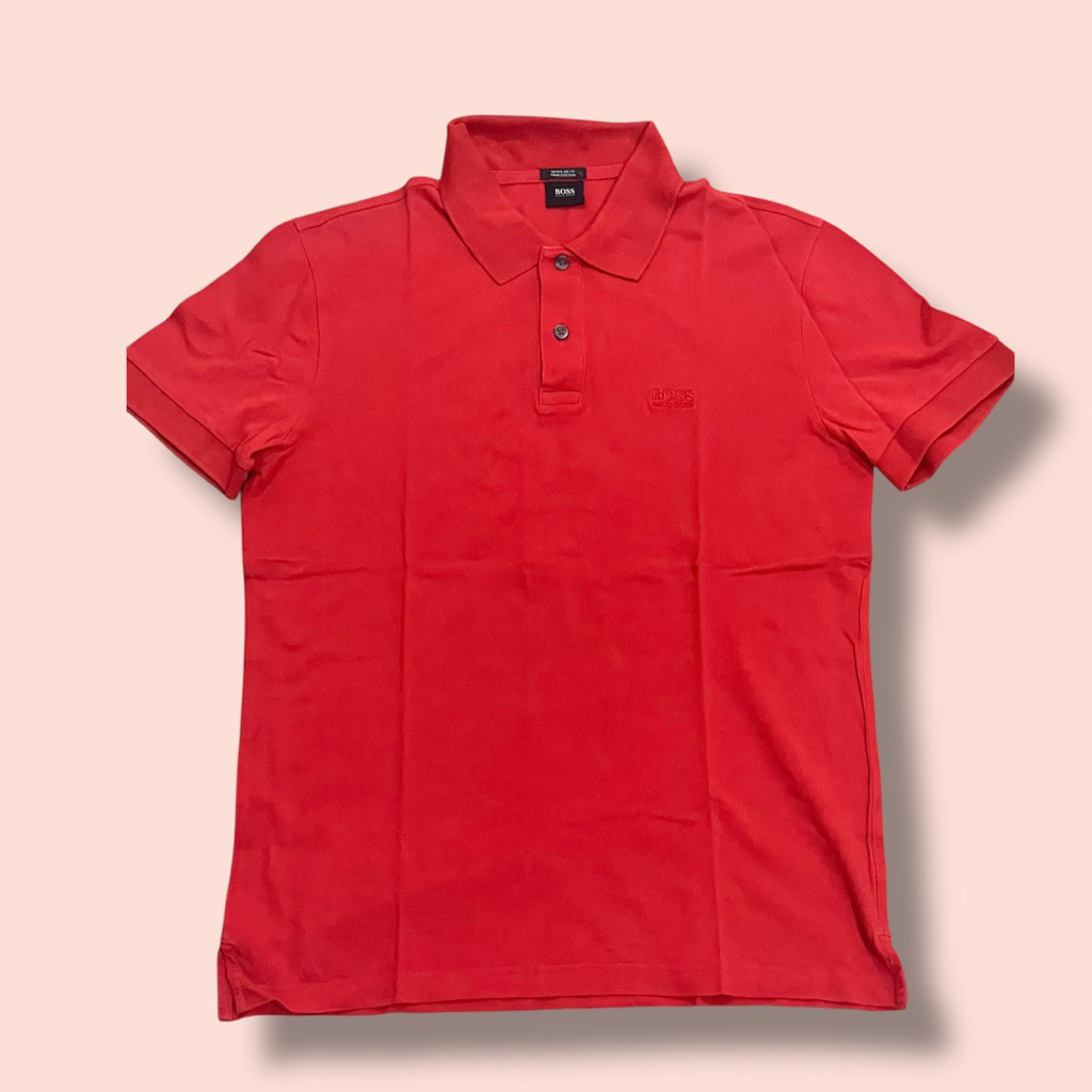 HUGO BOSS เสื้อโปโลฮิวโก้บอส
