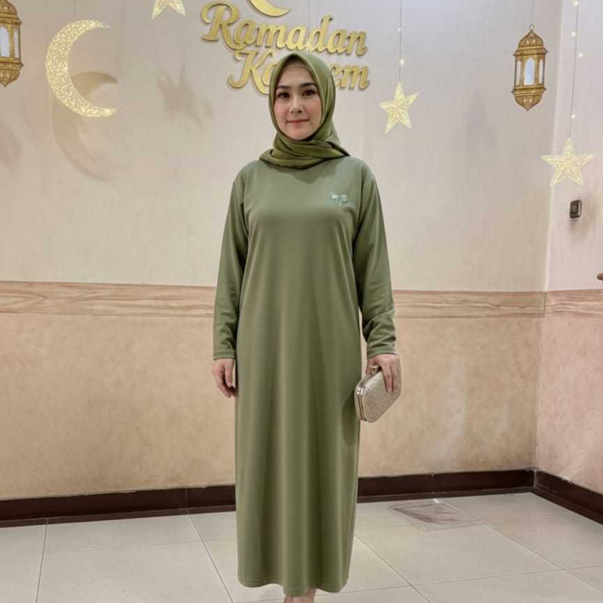 Gamis แขนยาว NABILA Miumi Collection Gamis