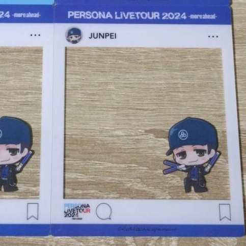Persona 3 Reload P3R Live Tour 2024 การ์ดใส Junpei