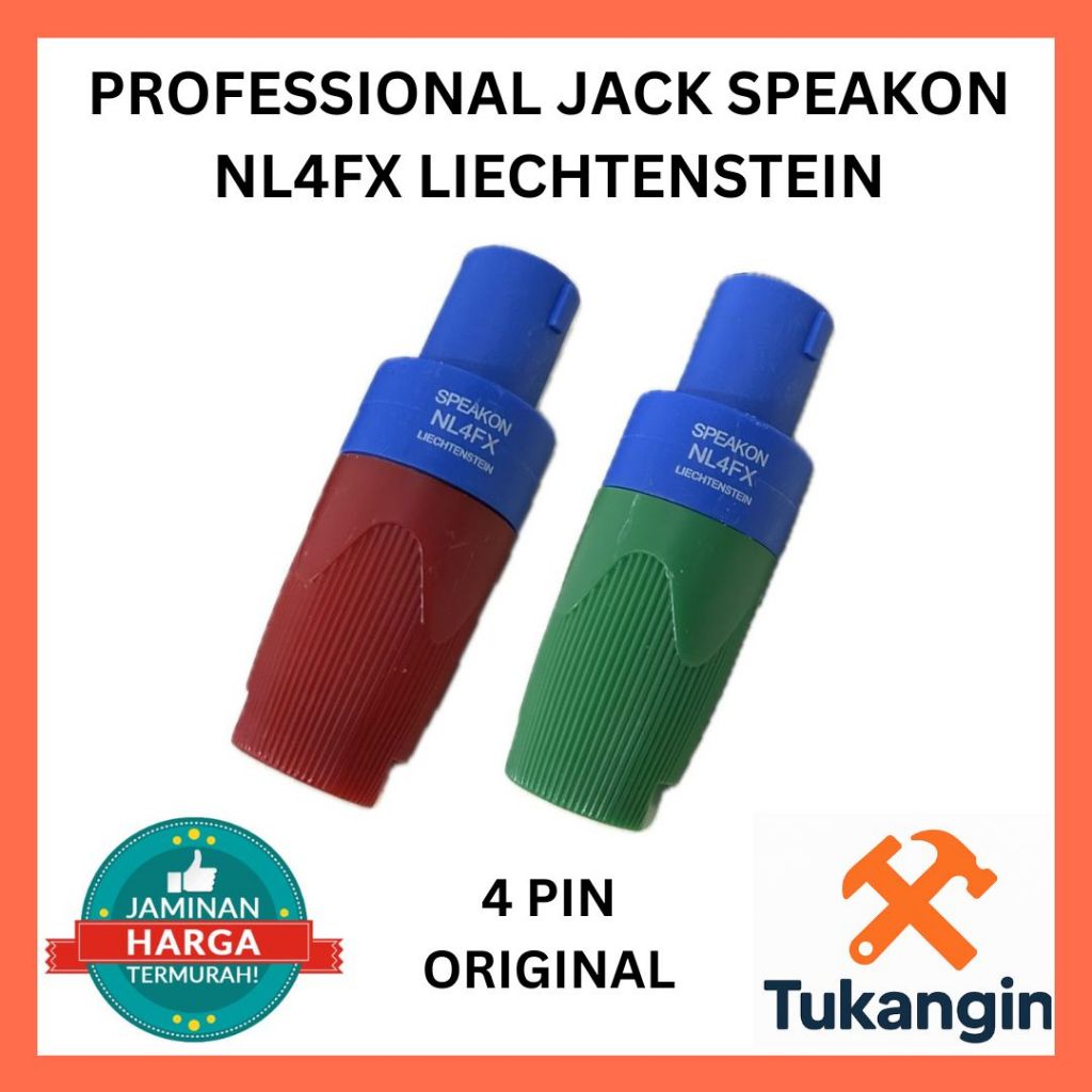 Jack Speakon NL4FX 4 Pin Original Liechtein Professional Connector l พัดลมฮีทซิงค์ l