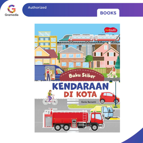 Gramedia Pekanbaru - หนังสือสติกเกอร์ VEHICLE ในเมือง