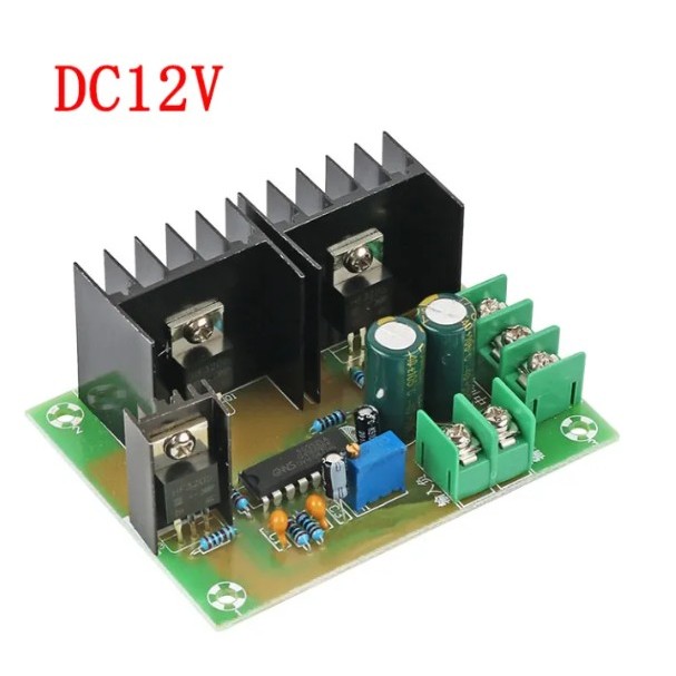 เมนบอร์ดไดรฟ์อินเวอร์เตอร์ความถี่ต่ํา DC12V to AC220V 50Hz (089)