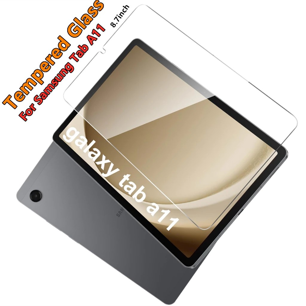 GLOBAL LION กระจกนิรภัยป้องกันหน้าจอสําหรับ Samsung Galaxy Tab A11 / Tab A11 Plus / Tab A9 / Tab A9 