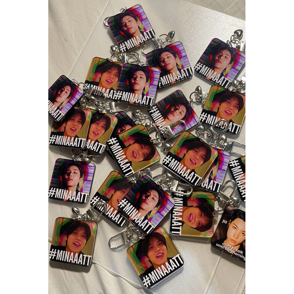 GANTUNGAN Park Jeongwoo TREASURE พวงกุญแจ kpop พวงกุญแจ