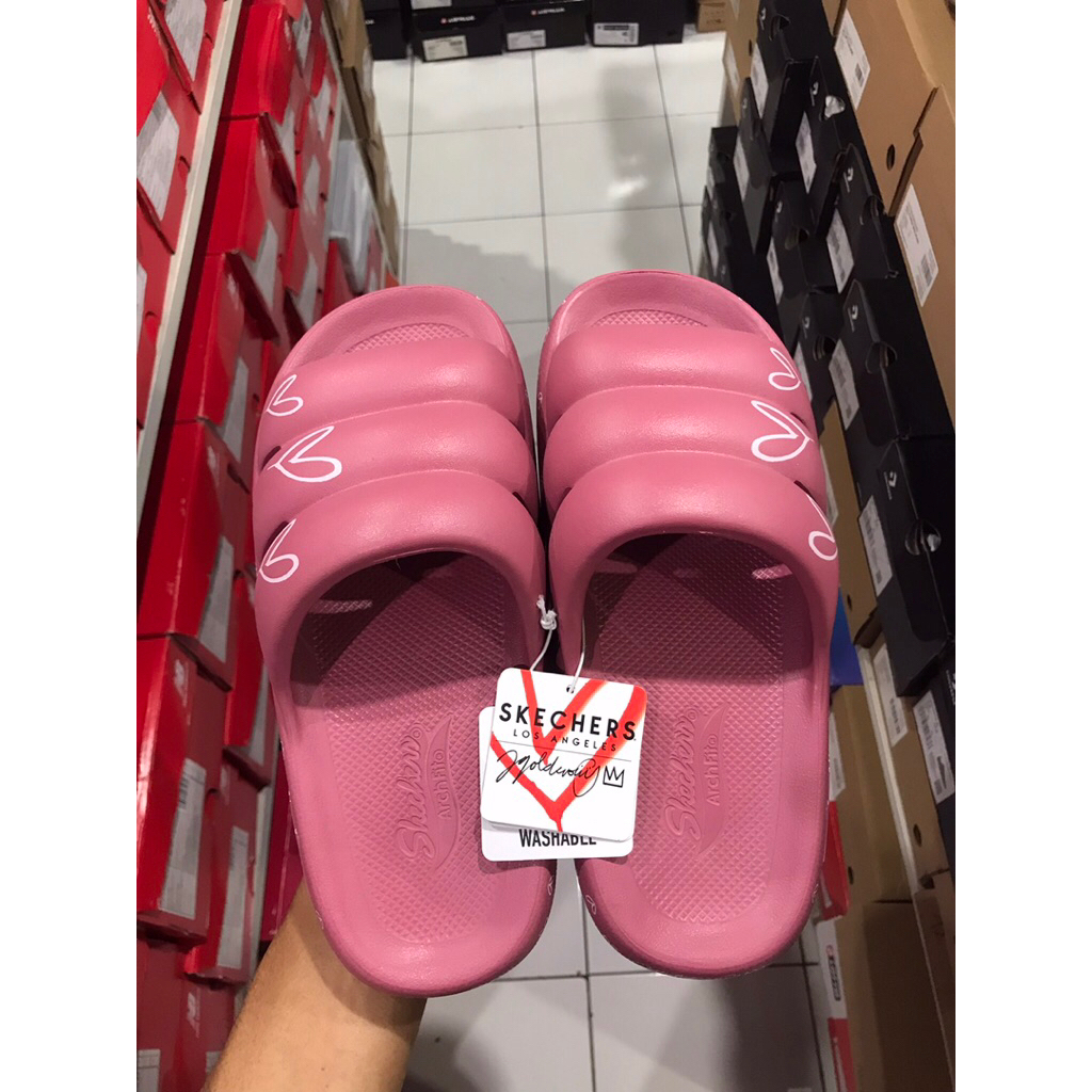 !! SKECHERS VED รองเท้าแตะผู้หญิง [111255] ต้นฉบับ