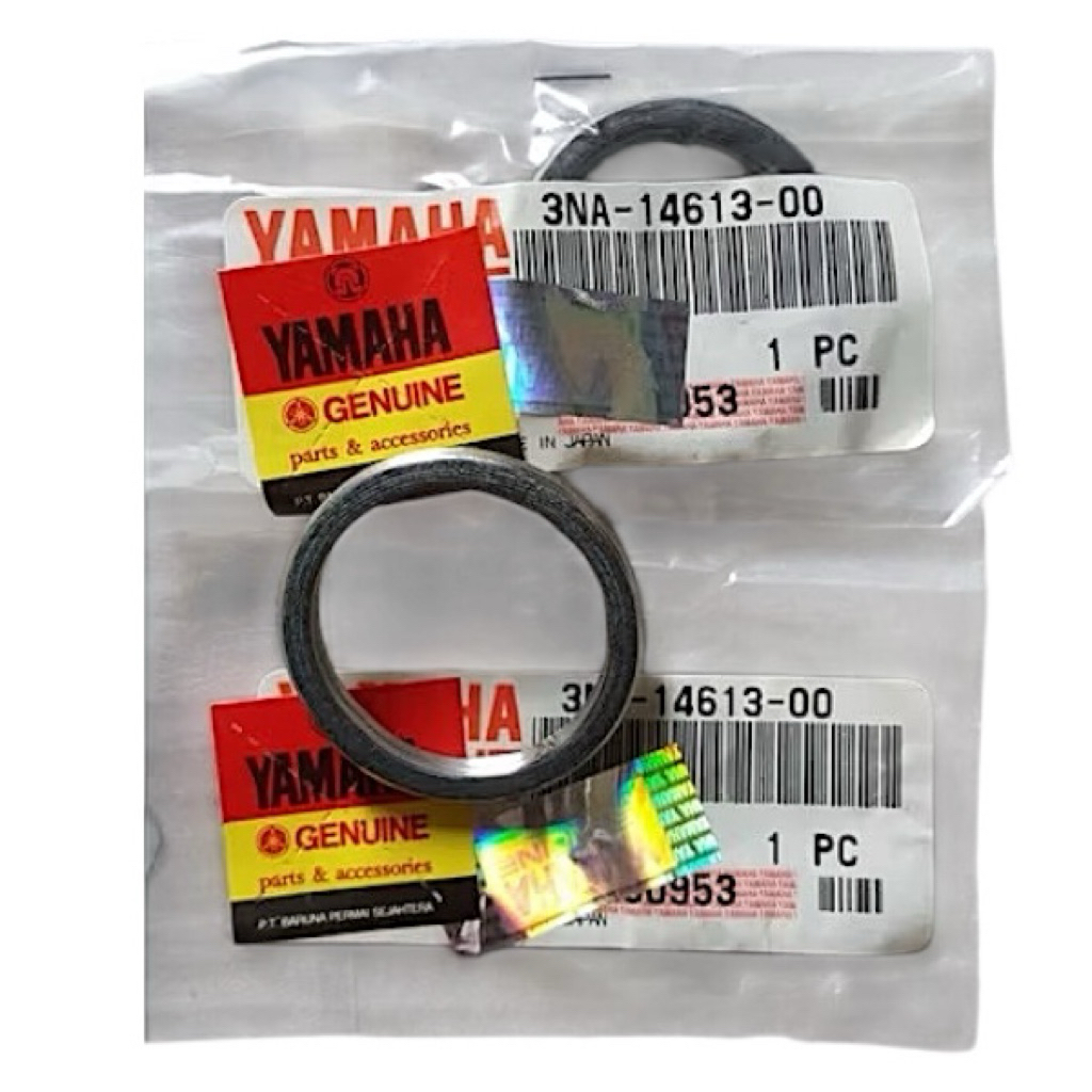 ไอเสียบรรจุปะเก็นท่อไอเสียด้านบน Yamaha Alfa champ Sigma Tiara Yamaha 125z Fizr F1zr เดิม