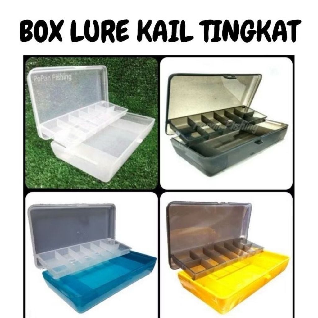 LURE BOX / HOOK 2 TIER PLACE LURE