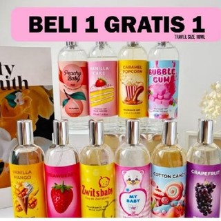 [Beli 1 Gratis 1] Parfum Baju Anak Kids Baby 100ml / Parfume Body Mist Wanita Pria Tahan Lama (GRATIS I botol travel size)