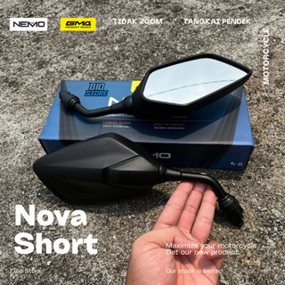 Spion Nemo Vario Gen 2 Tangkai Pendek Kaca Cembung Universal Bisa Untuk Semua Motor