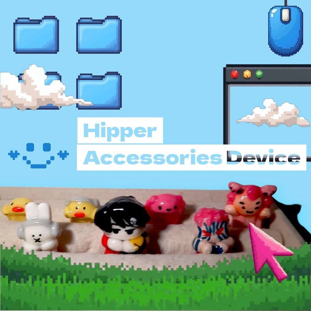 READY Hipper Accessories HP Laptop PC ตกแต่งบน HP