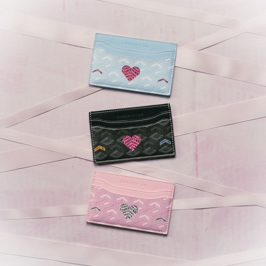 ROSSI CARD HOLDER VALENTINES EDITION CHRISTY NG ORIGINAL 100%. พร้อมชิป!!