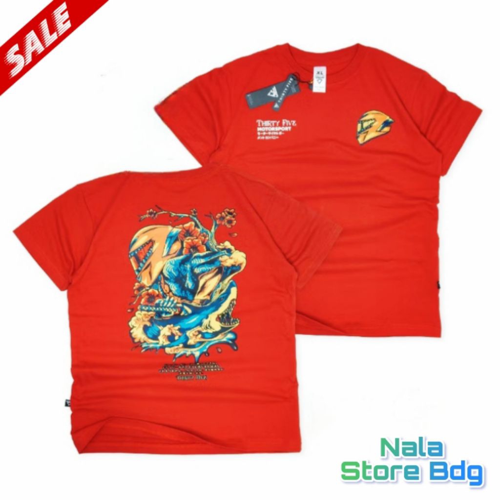 KATUN Distro เสื้อยืดเด็กชาย Cotton Combed 30s, Hot Race Motif, 8-16 ปี, หลายสี