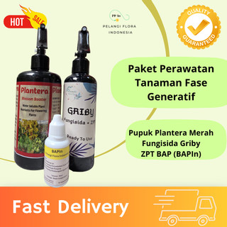 Paket Perawatan Tanaman Fase Generatif, BAP-Pupuk Plantera Merah, Fungisida