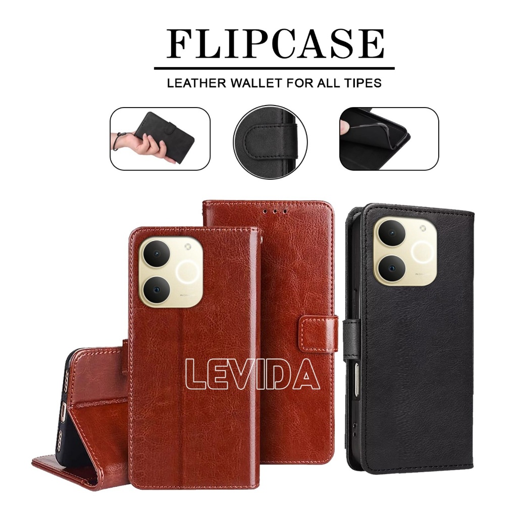 ฝาครอบหนังหนังกรณีหนังสือหนัง Realme Note 70 Realme Narzo 20 Realme Narzo 50A Prime Realme Narzo 50I