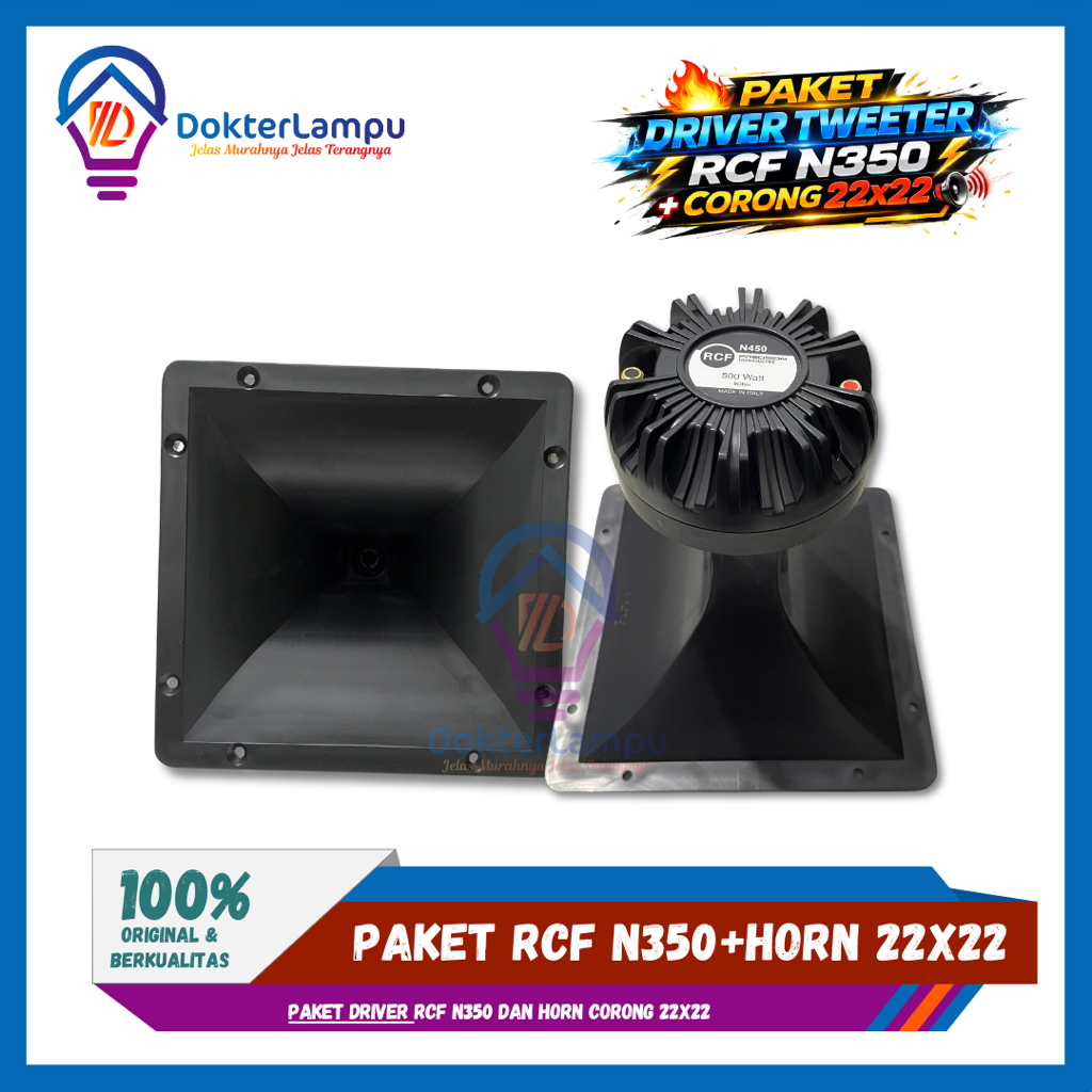 DRIVER TWEETER RCF TWITTER N350 N 350 RCF รุ่น DRAT GRADE A++++