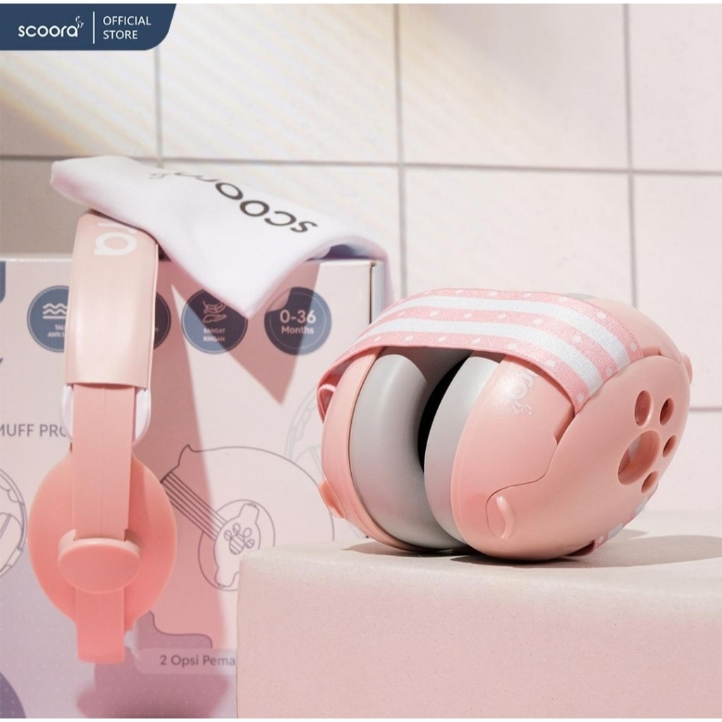 Scoora Muffy Baby Earmuff Upto 24M / ที่ปิดหูกันหนาวเด็ก