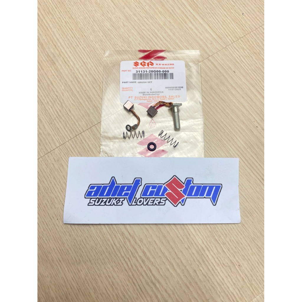 ชุดแปรง Bostel Areng Dinamo Starter Shogun 125 R SP FL RR ORIGINAL SUZUKI SGP 31131-20G00