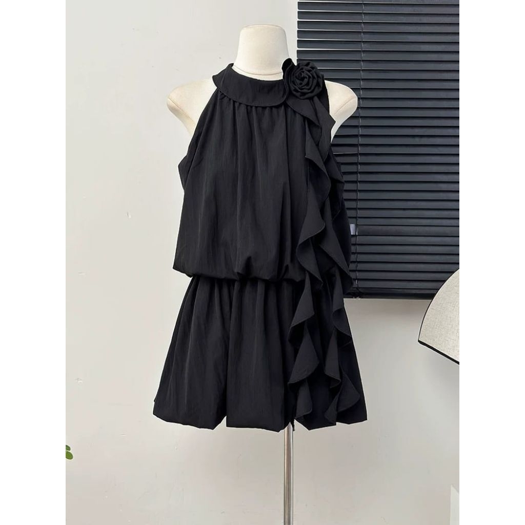ER-586 Imported GIRLS DRESS AGES 5-12 ปีเกาหลีสไตล์ KUTUNG DRESS SKIRT SHORT CHILDRENS SHORT DRESS L